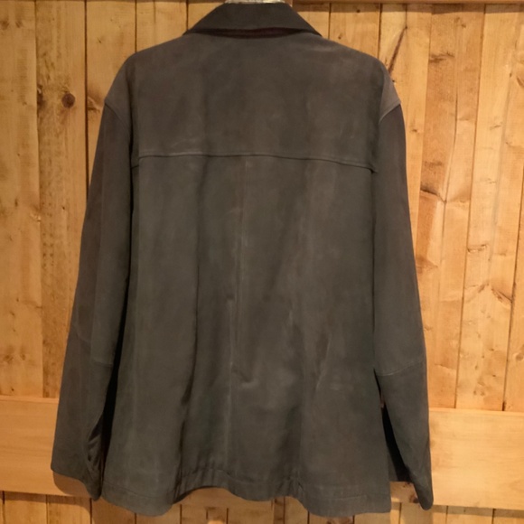 Vintage Mens Timberland Dark Brown Weather Gear Jacket EXCELLENT CONDITION - Picture 4 of 4